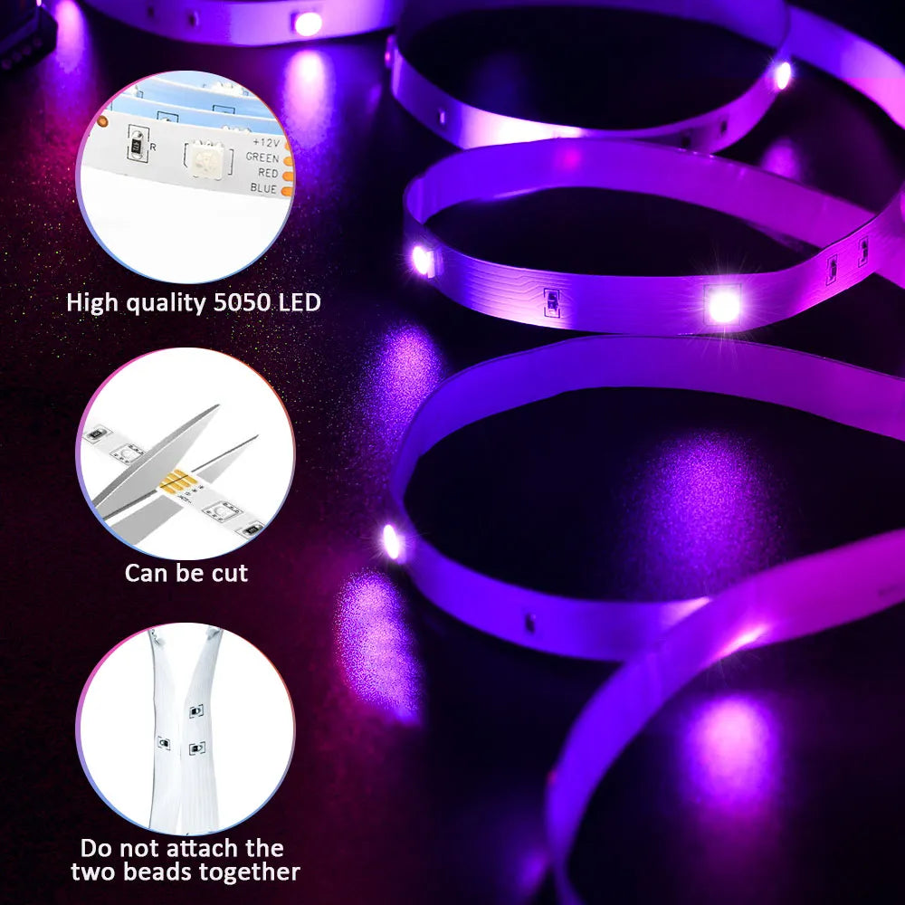 Music Sync Color Changing LED Lights