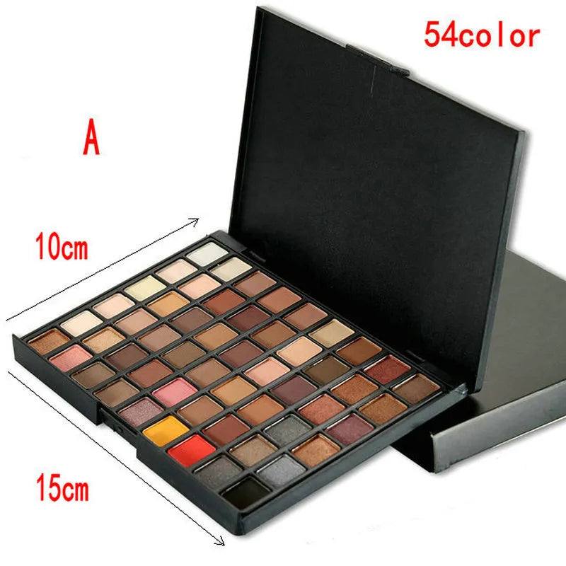 Multicolor Gliltter Eyeshadow Palette Matte