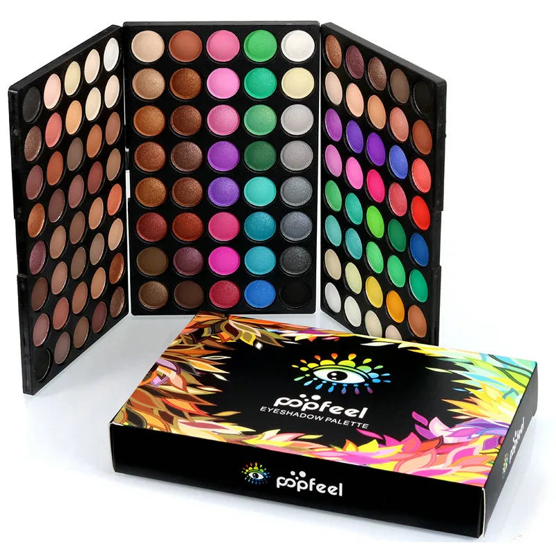 Multicolor Gliltter Eyeshadow Palette Matte